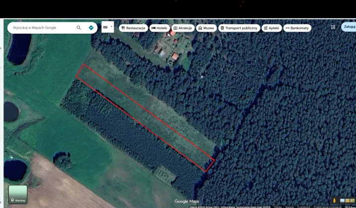 Działka rolno-budowlana Ciche Robotno-Fitowo