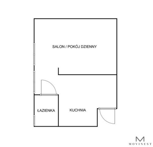 Mieszkanie 1-pokojowe Poznań Dębiec, ul. Sosnowa. Zdjęcie 12