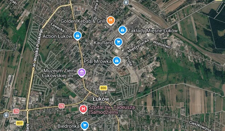 Garaż/miejsce parkingowe Łuków, ul. Międzyrzecka