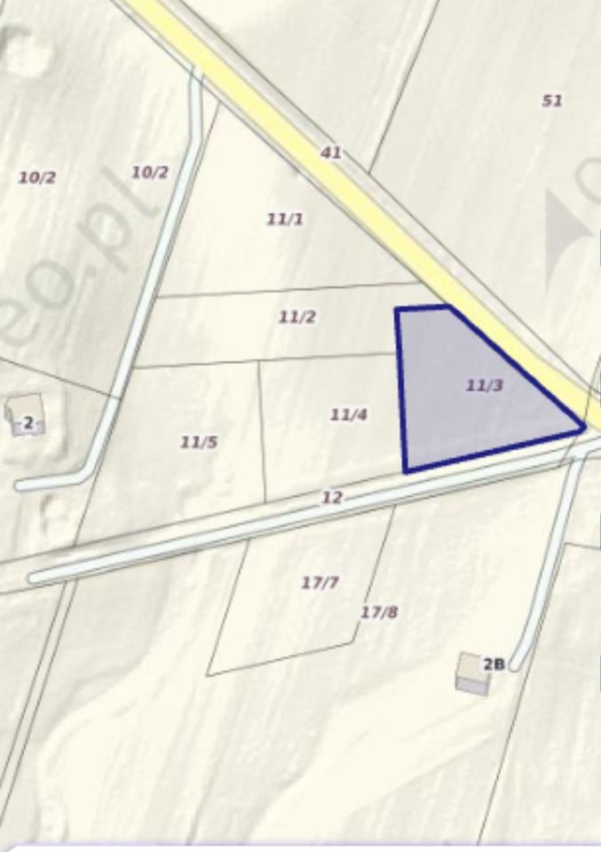 Działka budowlana Borzynowo