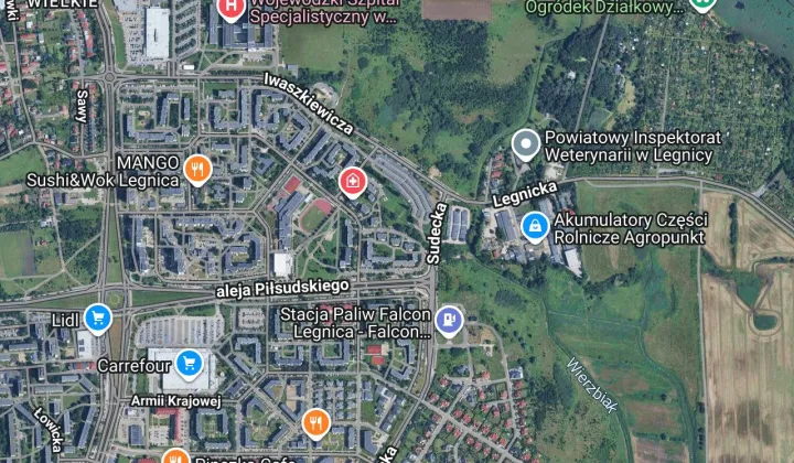 Działka rod Legnica Stare Piekary, ul. Ksawerego Pruszyńskiego