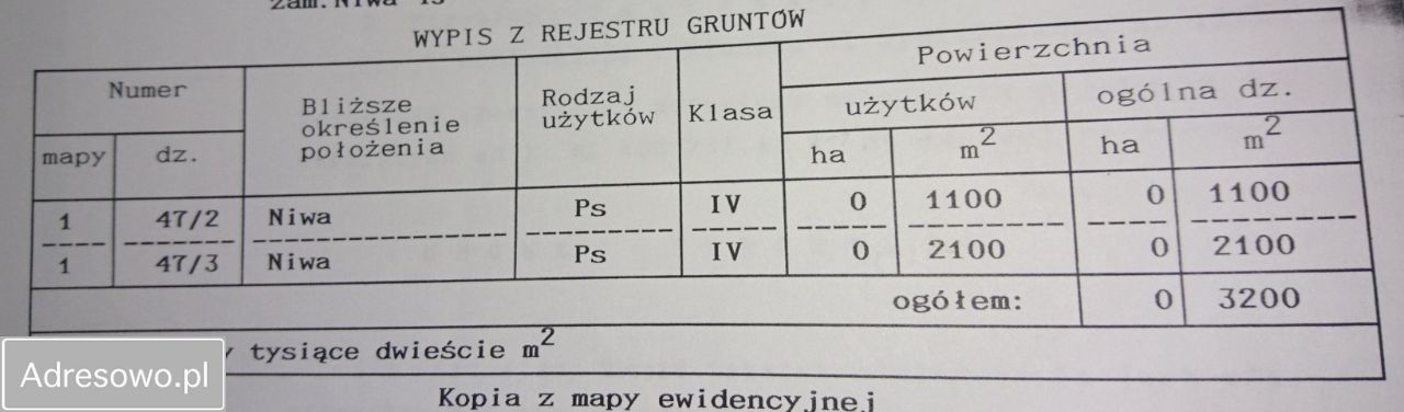 Działka rolna Niwa. Zdjęcie 13