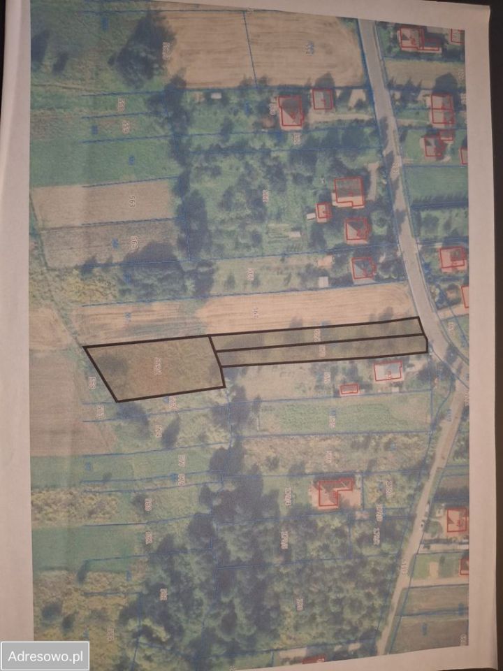 Działka budowlana Chrosna. Zdjęcie 4