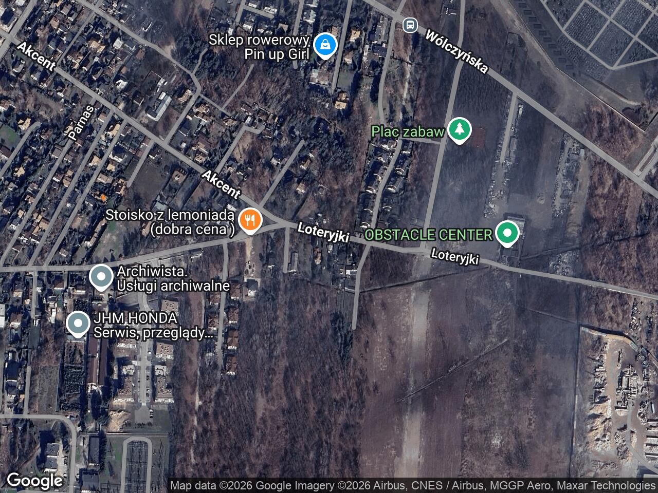 Działka budowlana Warszawa Bielany, ul. Loteryjki