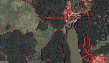 Działka leśna Święta Lipka