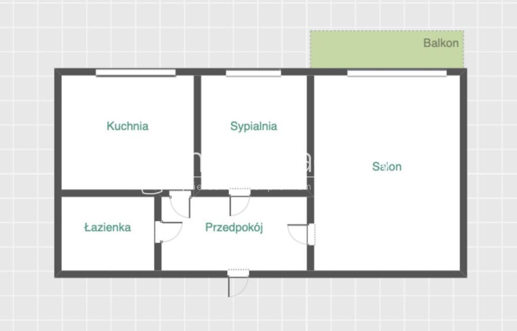 Mieszkanie 2-pokojowe Łódź Żubardź, ul. Powstańców Wielkopolskich. Zdjęcie 9