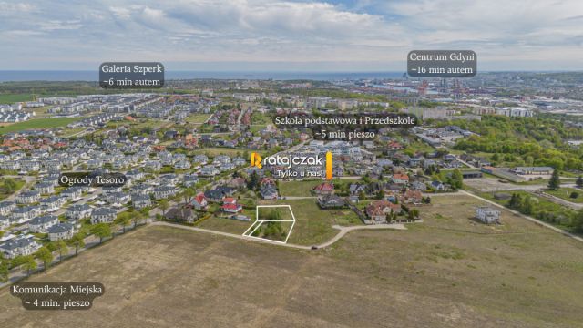 Działka budowlana Pogórze Pogórze, ul. Władysława Reymonta. Zdjęcie 2
