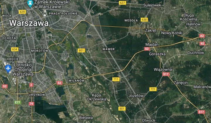 Działka budowlana Warszawa Wawer, ul. Zasadowa