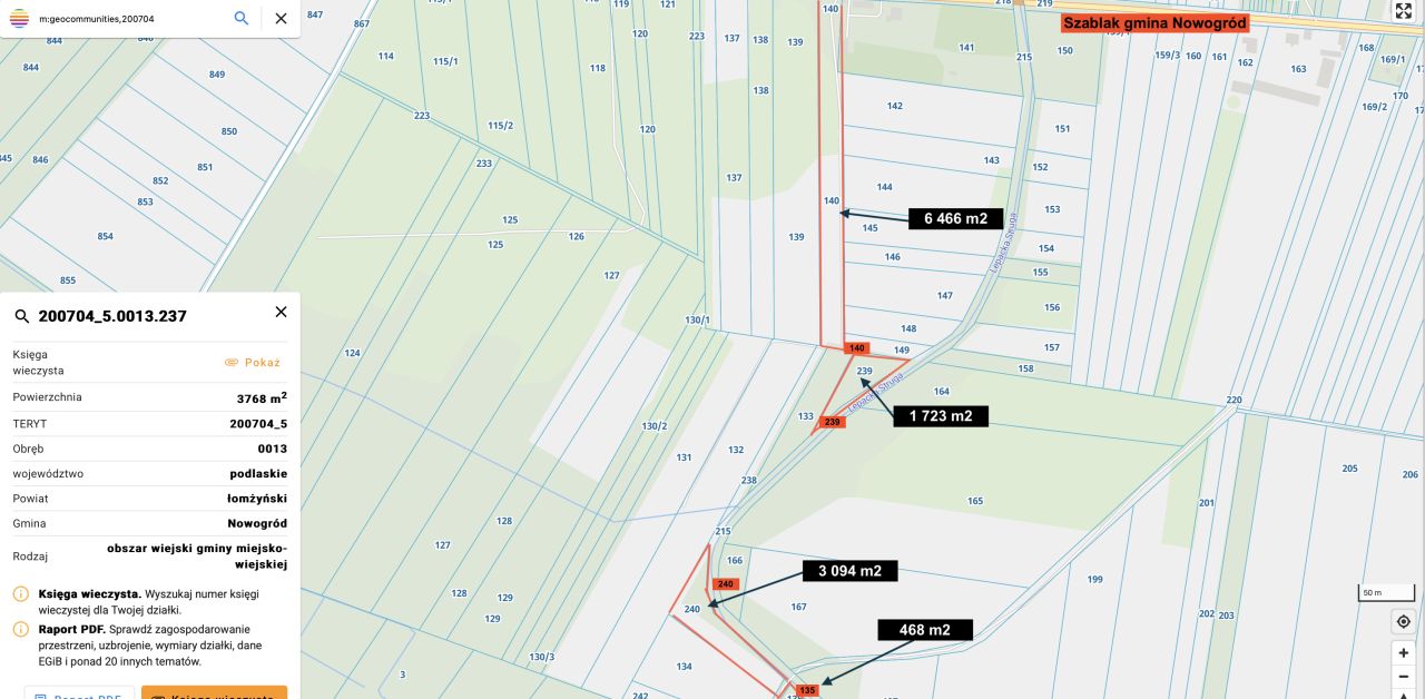 Działka rolna Szablak. Zdjęcie 10