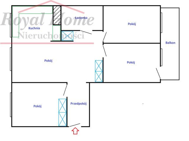 Mieszkanie 4-pokojowe Oleśnica, ul. Klonowa. Zdjęcie 16