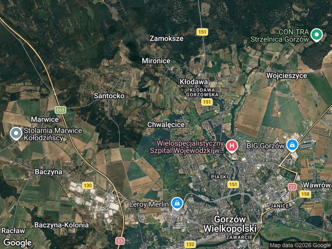 Działka rolna Chwalęcice, Bez ulicy. Zdjęcie 1