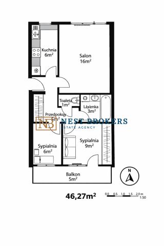 Mieszkanie 3-pokojowe Kraków Prokocim, ul. Leonida Teligi. Zdjęcie 2