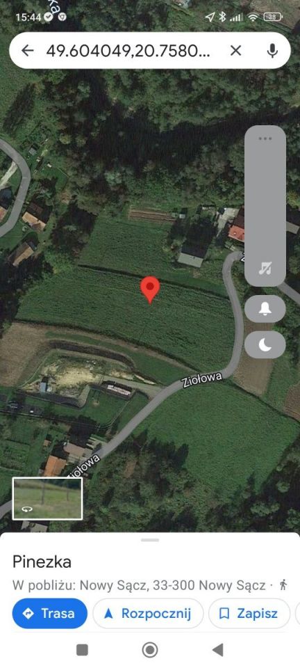 Działka budowlana Nowy Sącz, ul. Ziołowa. Zdjęcie 5