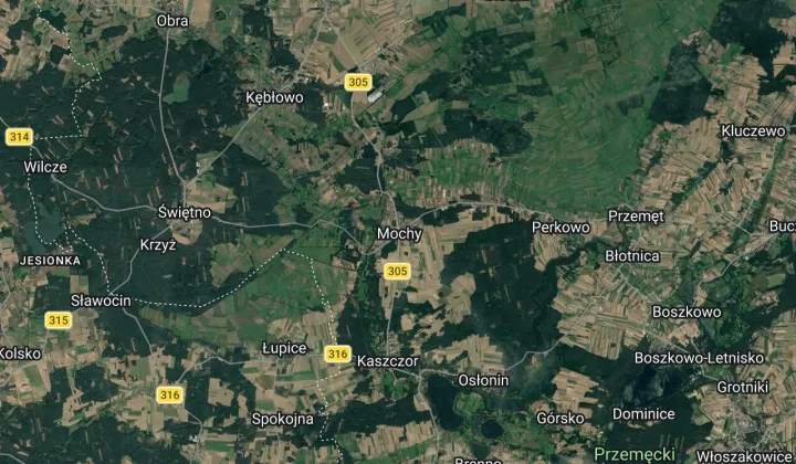 dom wolnostojący, 5 pokoi Mochy