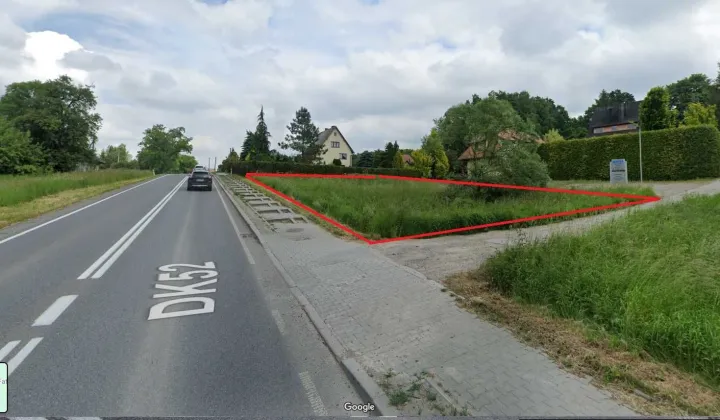 Działka inwestycyjna Krzywaczka