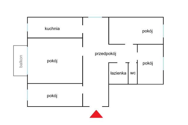 Mieszkanie 4-pokojowe Rzeszów Nowe Miasto, ul. Podwisłocze. Zdjęcie 14