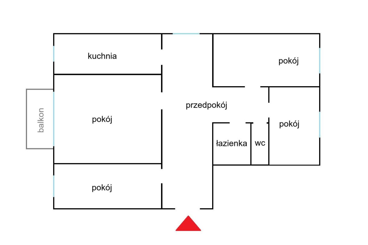 Mieszkanie 4-pokojowe Rzeszów Nowe Miasto, ul. Podwisłocze. Zdjęcie 14