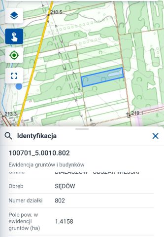 Działka rolno-budowlana Sędów. Zdjęcie 1