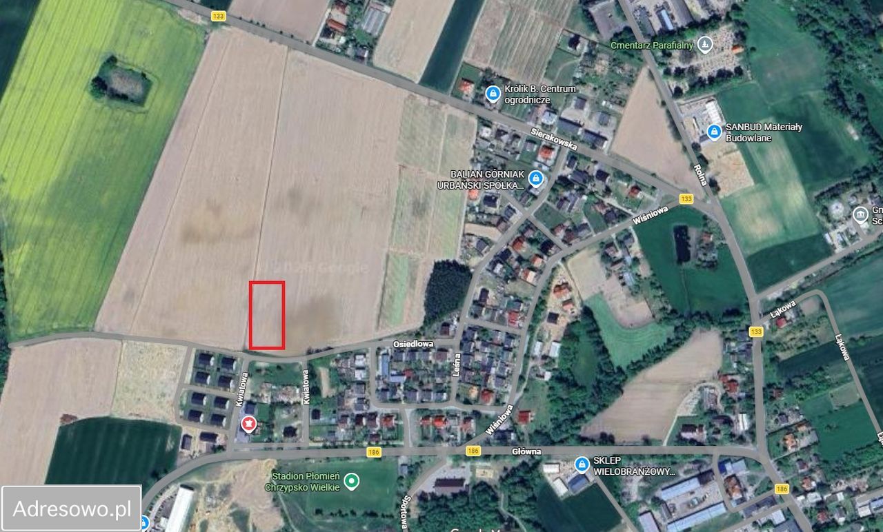 Działka budowlana Chrzypsko Wielkie. Zdjęcie 2