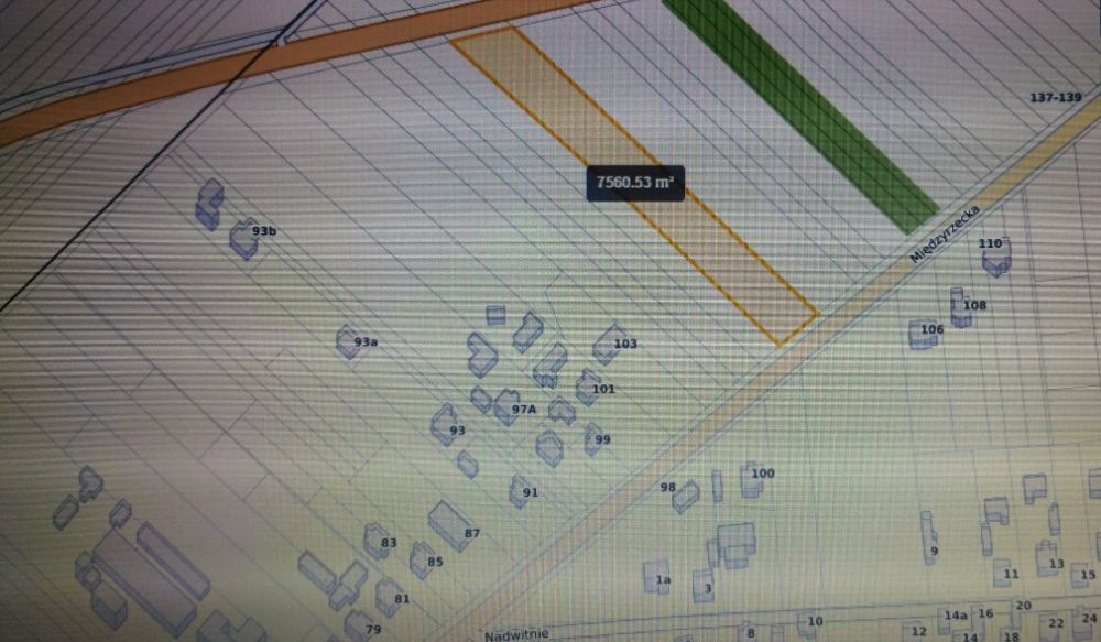 Działka budowlana Radzyń Podlaski, ul. Międzyrzecka. Zdjęcie 2