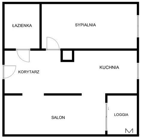 Mieszkanie 2-pokojowe Poznań Nowe Miasto, ul. Byka. Zdjęcie 9
