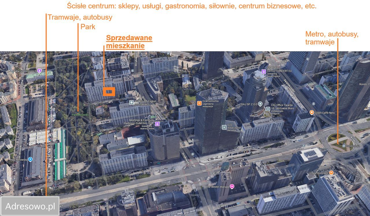 Mieszkanie 2-pokojowe Warszawa Śródmieście, ul. Grzybowska. Zdjęcie 12