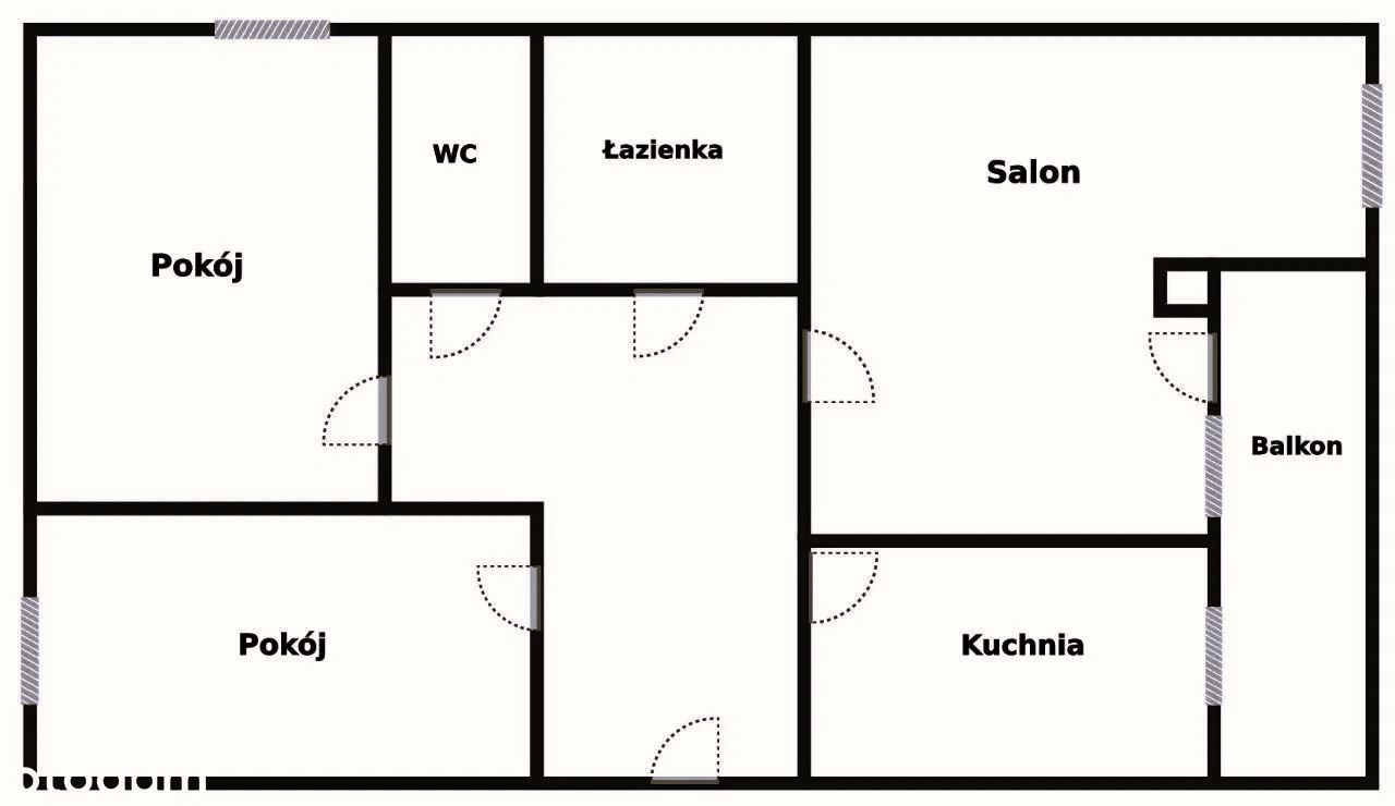 Mieszkanie 3-pokojowe Kraków Nowa Huta, os. Bohaterów Września. Zdjęcie 13