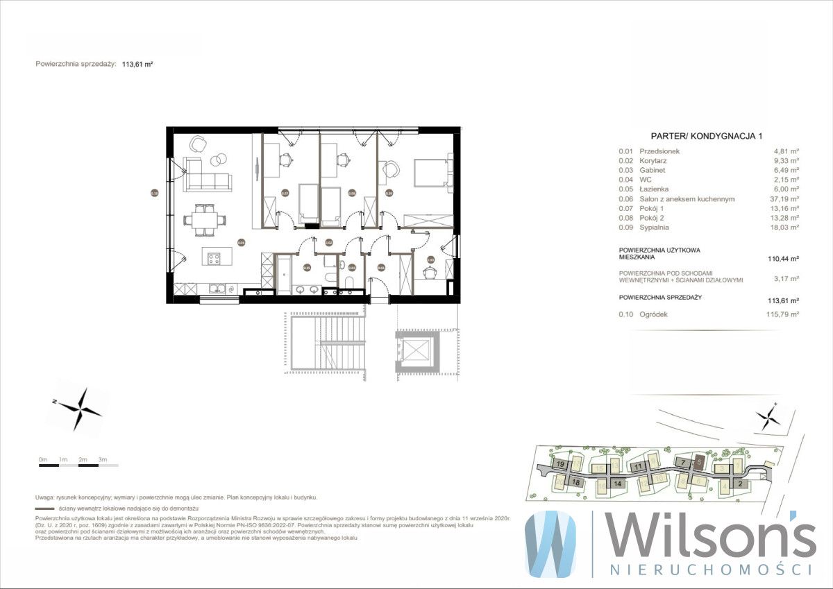 Mieszkanie 5-pokojowe Warszawa Wilanów, ul. Zdrowa. Zdjęcie 10