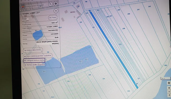 Działka rolna Bojany