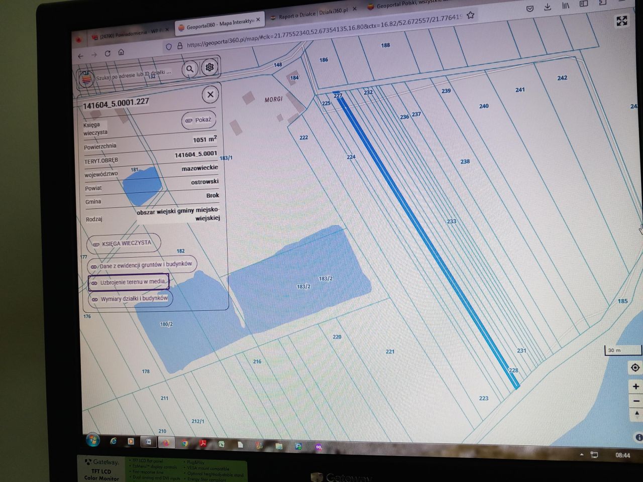 Działka rolna Bojany