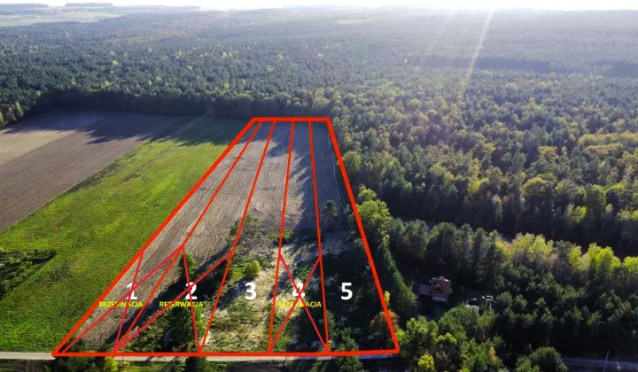 Działka budowlana Ołudza