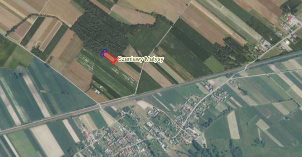 Działka rolna Szaniawy-Matysy. Zdjęcie 1
