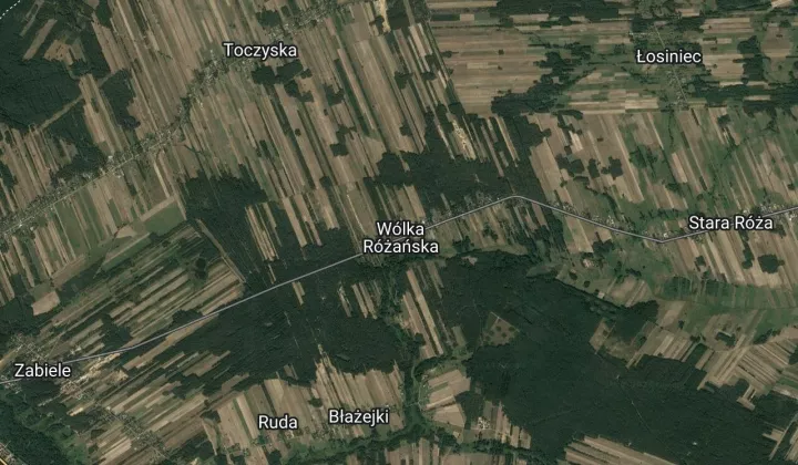 Działka rolno-budowlana Wólka Różańska