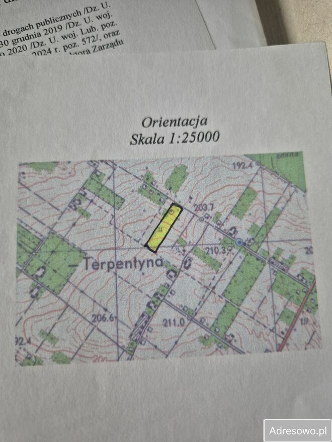 Działka budowlana Terpentyna. Zdjęcie 2