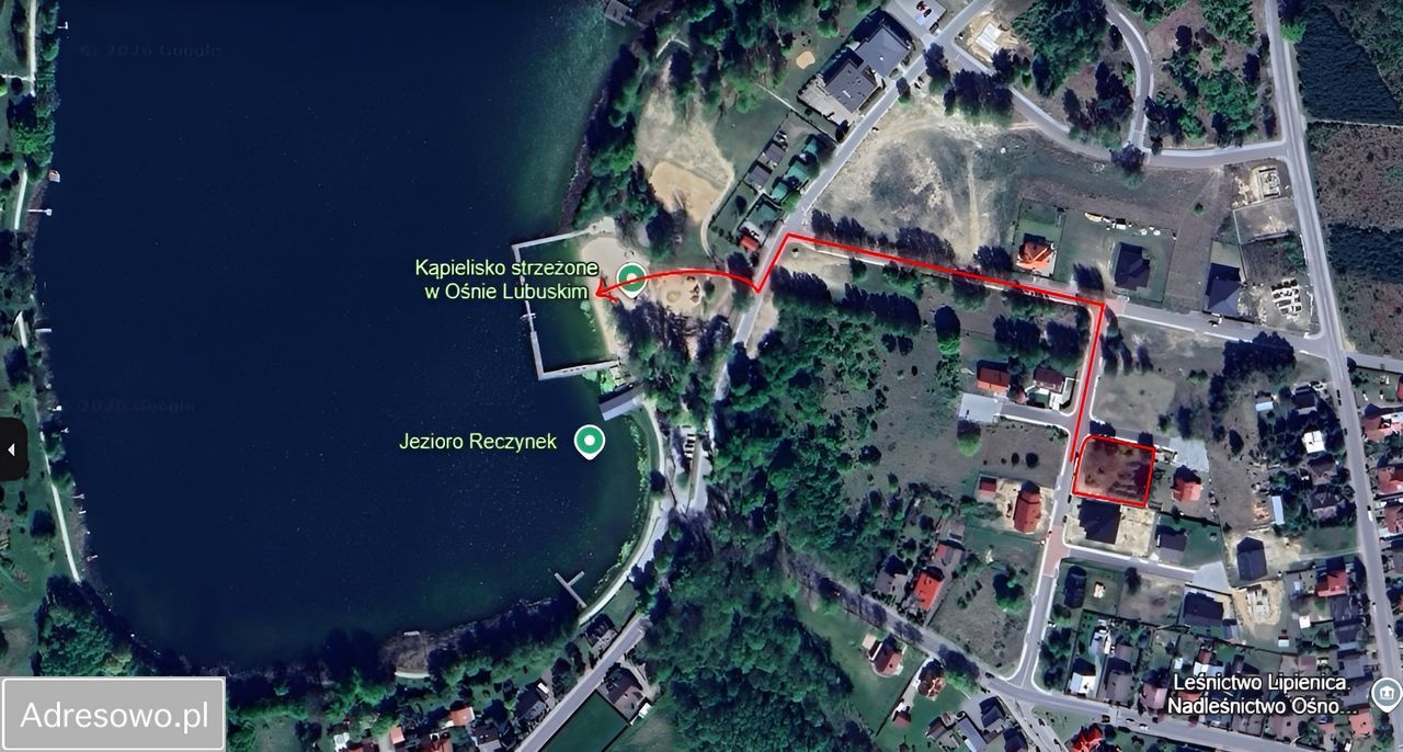 Działka budowlana Ośno Lubuskie, ul. Jaśminowa. Zdjęcie 6