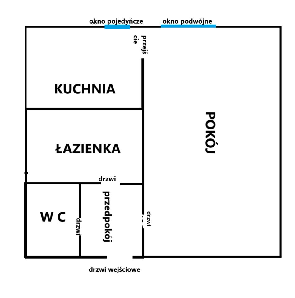 Mieszkanie 1-pokojowe Puławy Działki, ul. Henryka Sienkiewicza