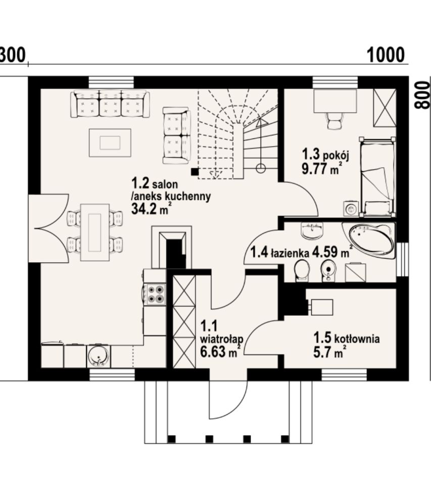 Działka budowlana Świebodzice Osiedle Piastowskie, ul. Szczęśliwa. Zdjęcie 3