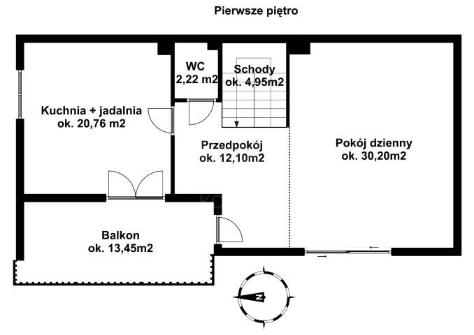 dom szeregowy, 7 pokoi Wrocław, ul. gen. Stefana Grota-Roweckiego. Zdjęcie 13