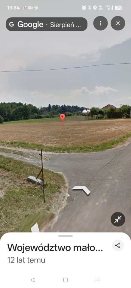 Działka budowlana Połom Duży