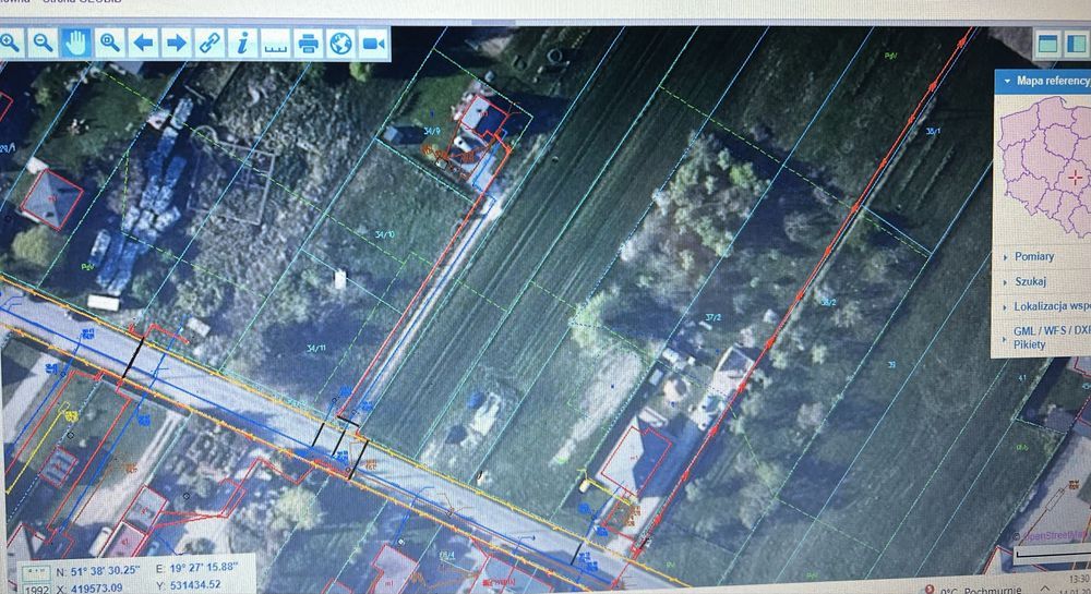 Działka budowlana Guzew. Zdjęcie 5