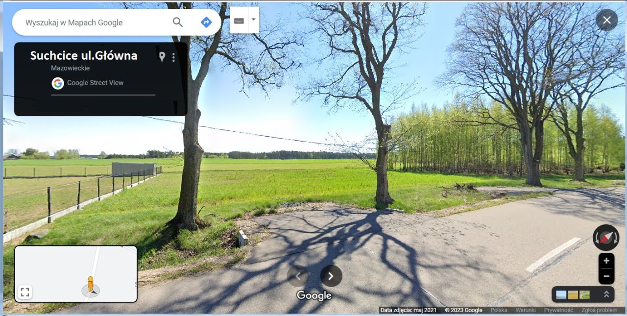 Działka budowlana Suchcice, ul. Główna