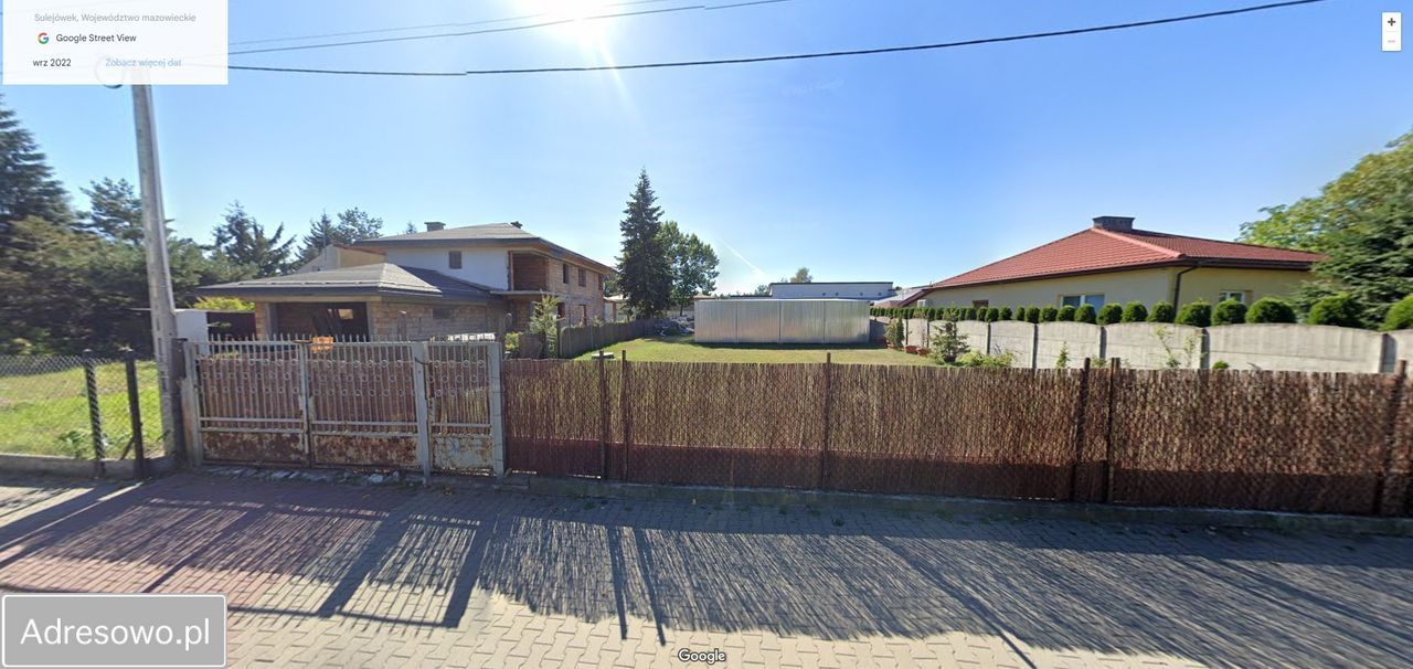 Działka budowlana Sulejówek, ul. Kraszewskiego