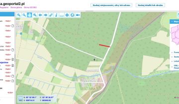 Działka leśna Opaka Duża