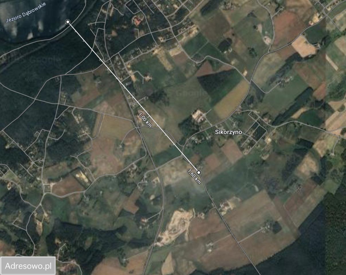 Działka budowlana Sikorzyno