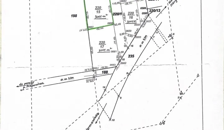 Działka rolno-budowlana Białystok Nowe Miasto, ul. Cementowa