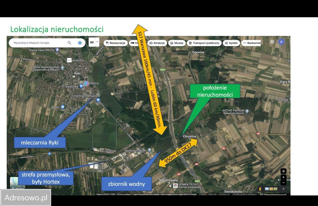 Działka budowlana Chrustne. Zdjęcie 3