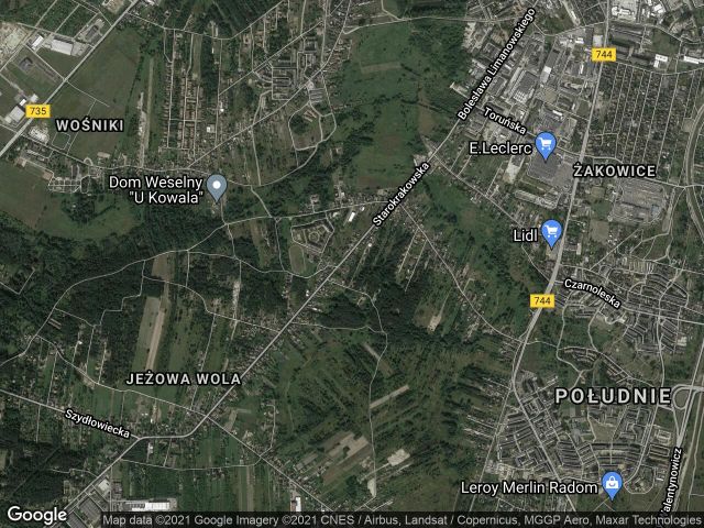 Działka budowlana Radom Jeżowa Wola, ul. Starokrakowska . Zdjęcie 1