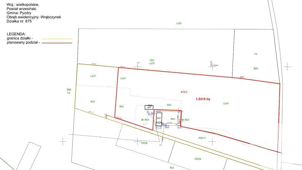 Działka budowlana Wrąbczynek. Zdjęcie 4