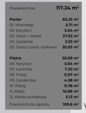 dom szeregowy, 4 pokoje Falenty Nowe. Zdjęcie 10