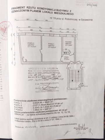 Mieszkanie 2-pokojowe Szczecin Żelechowa, ul. Robotnicza. Zdjęcie 12